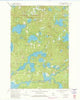 St. Germain Wisconsin Historical topographic map, 1:24000 scale, 7.5 X 7.5 Minute, Year 1970