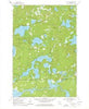 St. Germain Wisconsin Historical topographic map, 1:24000 scale, 7.5 X 7.5 Minute, Year 1970