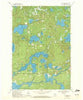 St. Germain Wisconsin Historical topographic map, 1:24000 scale, 7.5 X 7.5 Minute, Year 1970