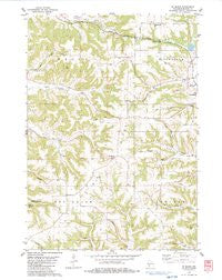 St. Marys Wisconsin Historical topographic map, 1:24000 scale, 7.5 X 7.5 Minute, Year 1983