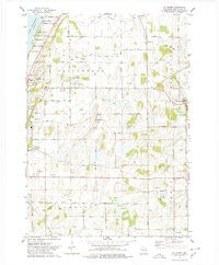 St. Peter Wisconsin Historical topographic map, 1:24000 scale, 7.5 X 7.5 Minute, Year 1974