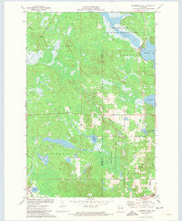 Stanberry East Wisconsin Historical topographic map, 1:24000 scale, 7.5 X 7.5 Minute, Year 1971