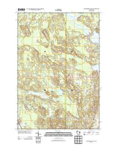 Stanberry East Wisconsin Historical topographic map, 1:24000 scale, 7.5 X 7.5 Minute, Year 2013