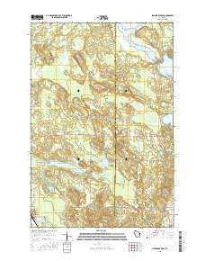 Stanberry East Wisconsin Current topographic map, 1:24000 scale, 7.5 X 7.5 Minute, Year 2015