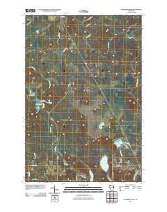 Stanberry West Wisconsin Historical topographic map, 1:24000 scale, 7.5 X 7.5 Minute, Year 2010