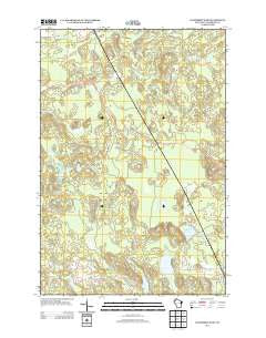 Stanberry West Wisconsin Historical topographic map, 1:24000 scale, 7.5 X 7.5 Minute, Year 2013