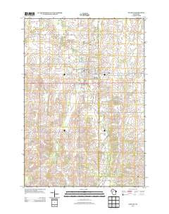 Stanley Wisconsin Historical topographic map, 1:24000 scale, 7.5 X 7.5 Minute, Year 2013