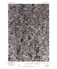 Stanley NW Wisconsin Historical topographic map, 1:24000 scale, 7.5 X 7.5 Minute, Year 1976