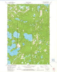 Star Lake Wisconsin Historical topographic map, 1:24000 scale, 7.5 X 7.5 Minute, Year 1982