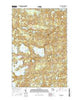 Star Lake Wisconsin Current topographic map, 1:24000 scale, 7.5 X 7.5 Minute, Year 2015