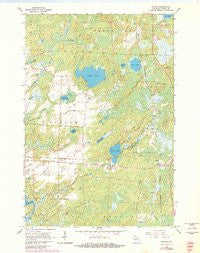 Starks Wisconsin Historical topographic map, 1:24000 scale, 7.5 X 7.5 Minute, Year 1965