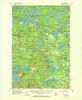 Starlake Wisconsin Historical topographic map, 1:62500 scale, 15 X 15 Minute, Year 1955