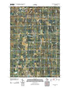 Stetsonville Wisconsin Historical topographic map, 1:24000 scale, 7.5 X 7.5 Minute, Year 2010