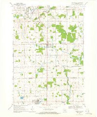 Stetsonville Wisconsin Historical topographic map, 1:24000 scale, 7.5 X 7.5 Minute, Year 1969