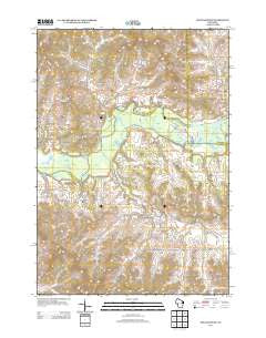 Stevenstown Wisconsin Historical topographic map, 1:24000 scale, 7.5 X 7.5 Minute, Year 2013