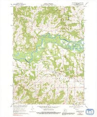 Stevenstown Wisconsin Historical topographic map, 1:24000 scale, 7.5 X 7.5 Minute, Year 1969