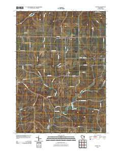 Stitzer Wisconsin Historical topographic map, 1:24000 scale, 7.5 X 7.5 Minute, Year 2010