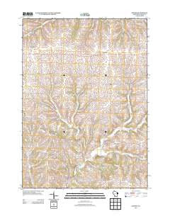Stitzer Wisconsin Historical topographic map, 1:24000 scale, 7.5 X 7.5 Minute, Year 2013