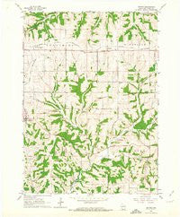 Stitzer Wisconsin Historical topographic map, 1:24000 scale, 7.5 X 7.5 Minute, Year 1962