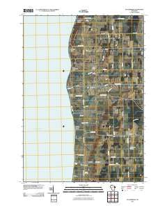Stockbridge Wisconsin Historical topographic map, 1:24000 scale, 7.5 X 7.5 Minute, Year 2010
