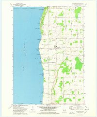 Stockbridge Wisconsin Historical topographic map, 1:24000 scale, 7.5 X 7.5 Minute, Year 1974