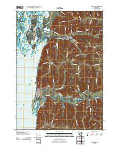 Stoddard Wisconsin Historical topographic map, 1:24000 scale, 7.5 X 7.5 Minute, Year 2010
