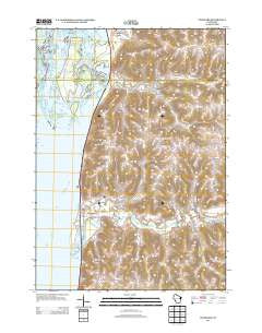Stoddard Wisconsin Historical topographic map, 1:24000 scale, 7.5 X 7.5 Minute, Year 2013