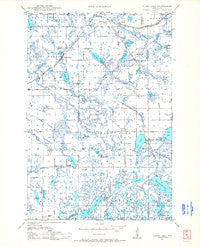 Stone Lake Wisconsin Historical topographic map, 1:48000 scale, 15 X 15 Minute, Year 1948