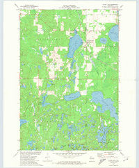 Stone Lake Wisconsin Historical topographic map, 1:24000 scale, 7.5 X 7.5 Minute, Year 1971