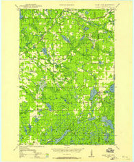 Stone Lake Wisconsin Historical topographic map, 1:48000 scale, 15 X 15 Minute, Year 1948