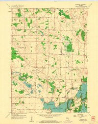 Stonebank Wisconsin Historical topographic map, 1:24000 scale, 7.5 X 7.5 Minute, Year 1959
