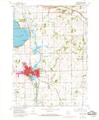 Stoughton Wisconsin Historical topographic map, 1:24000 scale, 7.5 X 7.5 Minute, Year 1961