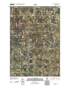 Stratford Wisconsin Historical topographic map, 1:24000 scale, 7.5 X 7.5 Minute, Year 2010