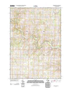Stratford Wisconsin Historical topographic map, 1:24000 scale, 7.5 X 7.5 Minute, Year 2013