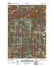 Strickland Wisconsin Historical topographic map, 1:24000 scale, 7.5 X 7.5 Minute, Year 2010