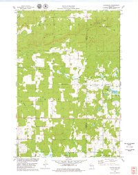 Strickland Wisconsin Historical topographic map, 1:24000 scale, 7.5 X 7.5 Minute, Year 1978