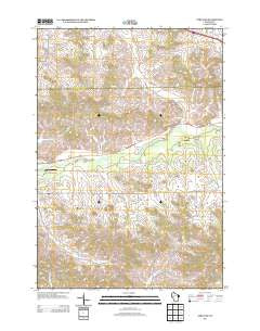 Strum SE Wisconsin Historical topographic map, 1:24000 scale, 7.5 X 7.5 Minute, Year 2013