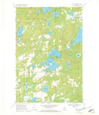 Sugar Camp Wisconsin Historical topographic map, 1:24000 scale, 7.5 X 7.5 Minute, Year 1970