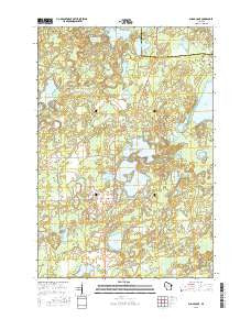 Sugar Camp Wisconsin Current topographic map, 1:24000 scale, 7.5 X 7.5 Minute, Year 2015