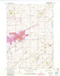 Sun Prairie Wisconsin Historical topographic map, 1:24000 scale, 7.5 X 7.5 Minute, Year 1962