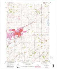 Sun Prairie Wisconsin Historical topographic map, 1:24000 scale, 7.5 X 7.5 Minute, Year 1962