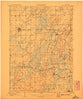 Sun Prairie Wisconsin Historical topographic map, 1:62500 scale, 15 X 15 Minute, Year 1907