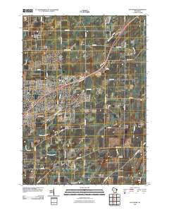 Sun Prairie Wisconsin Historical topographic map, 1:24000 scale, 7.5 X 7.5 Minute, Year 2010