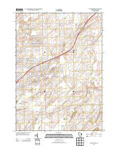 Sun Prairie Wisconsin Historical topographic map, 1:24000 scale, 7.5 X 7.5 Minute, Year 2013