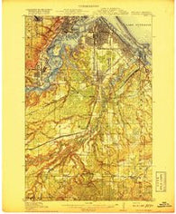 Superior Minnesota Historical topographic map, 1:62500 scale, 15 X 15 Minute, Year 1917