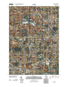 Sussex Wisconsin Historical topographic map, 1:24000 scale, 7.5 X 7.5 Minute, Year 2010