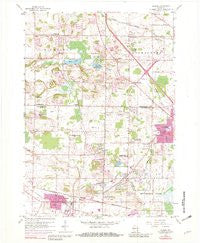 Sussex Wisconsin Historical topographic map, 1:24000 scale, 7.5 X 7.5 Minute, Year 1959