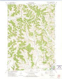 Swinns Valley Wisconsin Historical topographic map, 1:24000 scale, 7.5 X 7.5 Minute, Year 1973