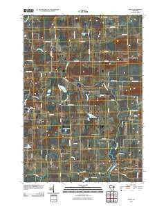 Symco Wisconsin Historical topographic map, 1:24000 scale, 7.5 X 7.5 Minute, Year 2010