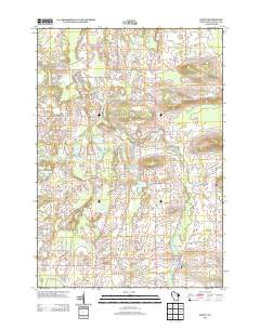 Symco Wisconsin Historical topographic map, 1:24000 scale, 7.5 X 7.5 Minute, Year 2013